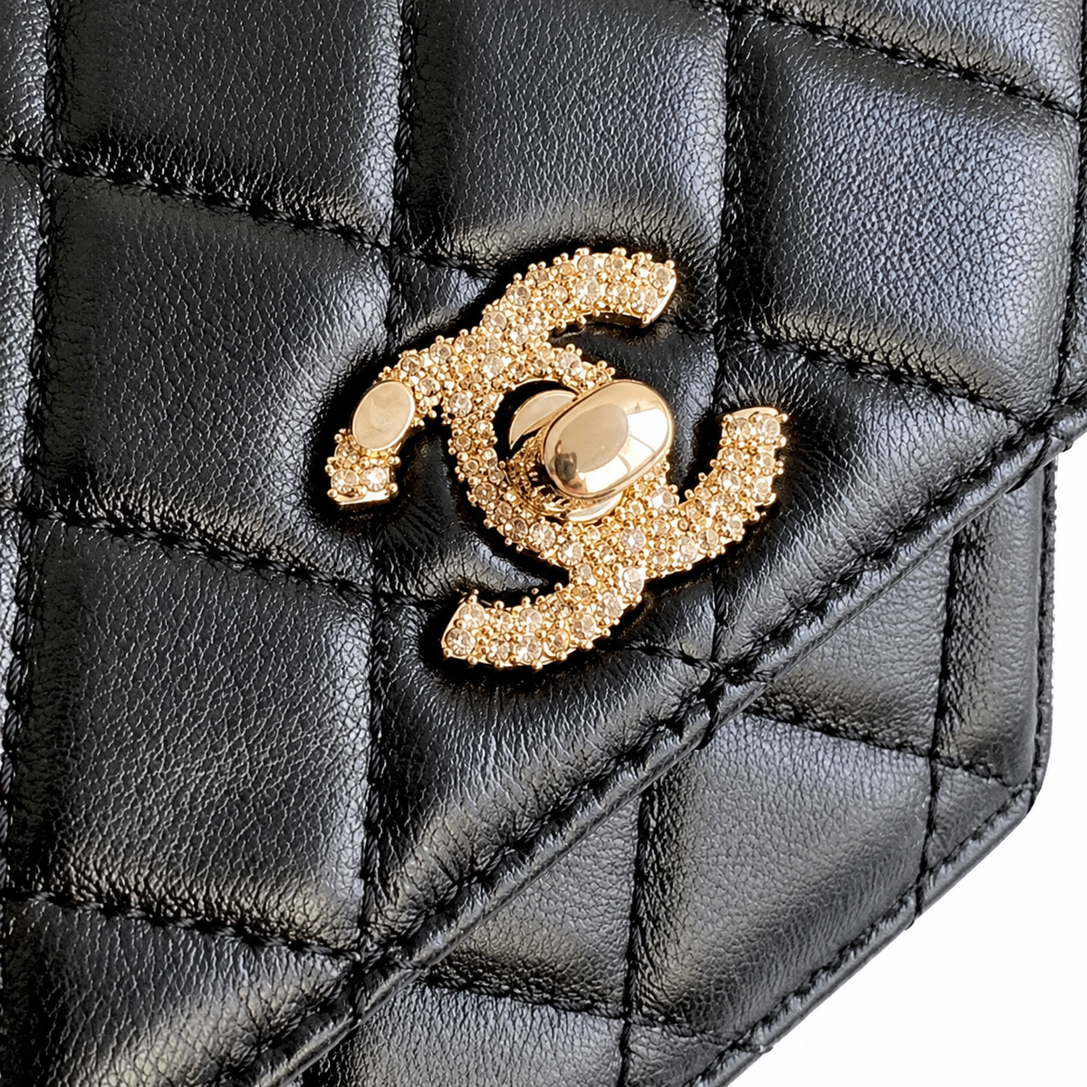 Chanel Quilted Leather Mini Shoulder Bag