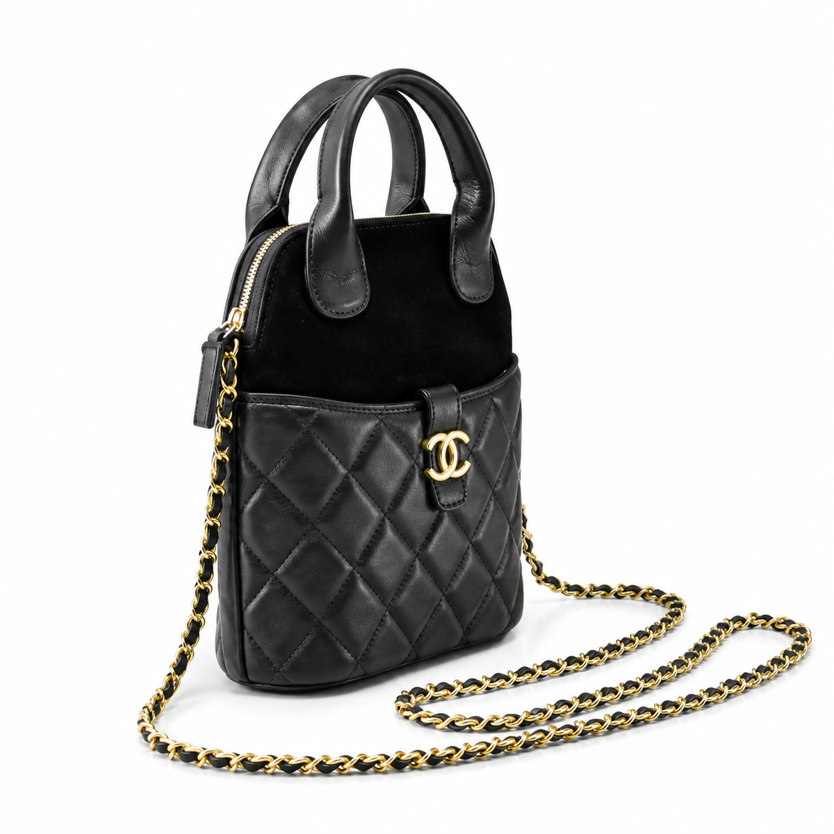 Chanel Quilted Chain Flap Shoulder Bag