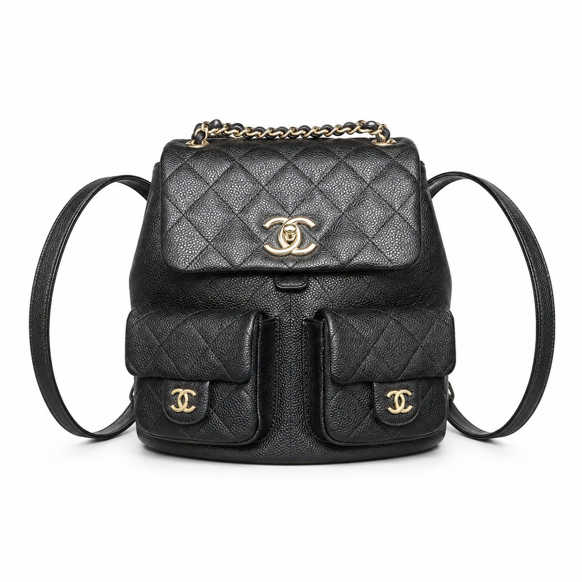 Chanel Quilted Backpack