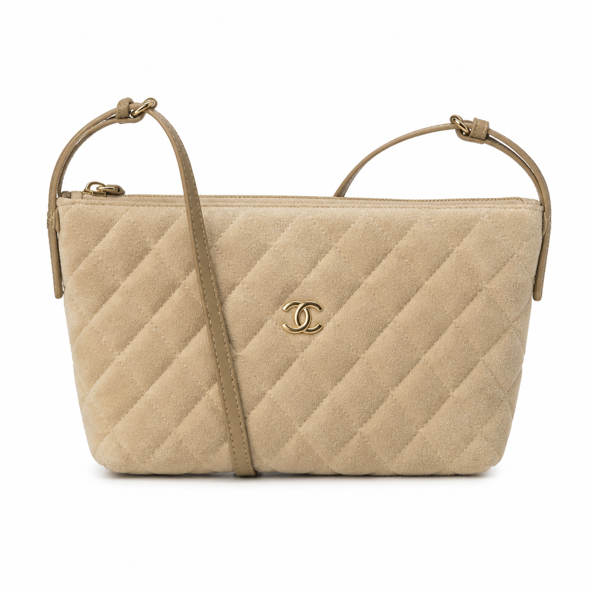Chanel Classic Quilted Flap Handbag | CC Turn-Lock & Chain — 19cm