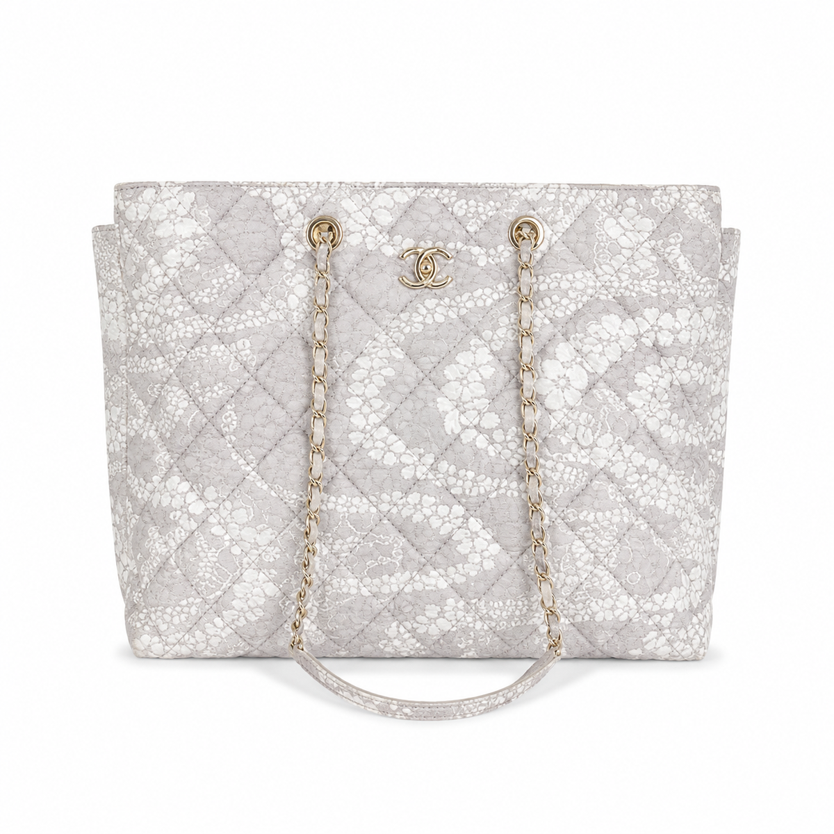 Chanel Quilted Leather Large Tote Bag