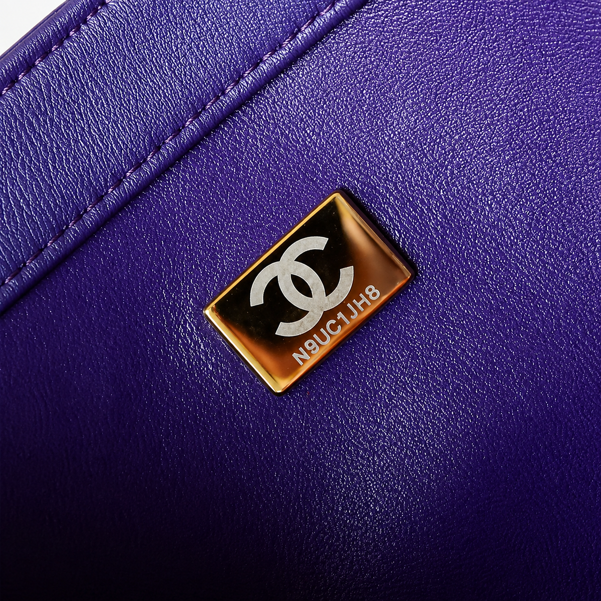 Chanel Classic Flap Bag in Rainbow Ombre Sequin with Gold CC Lock