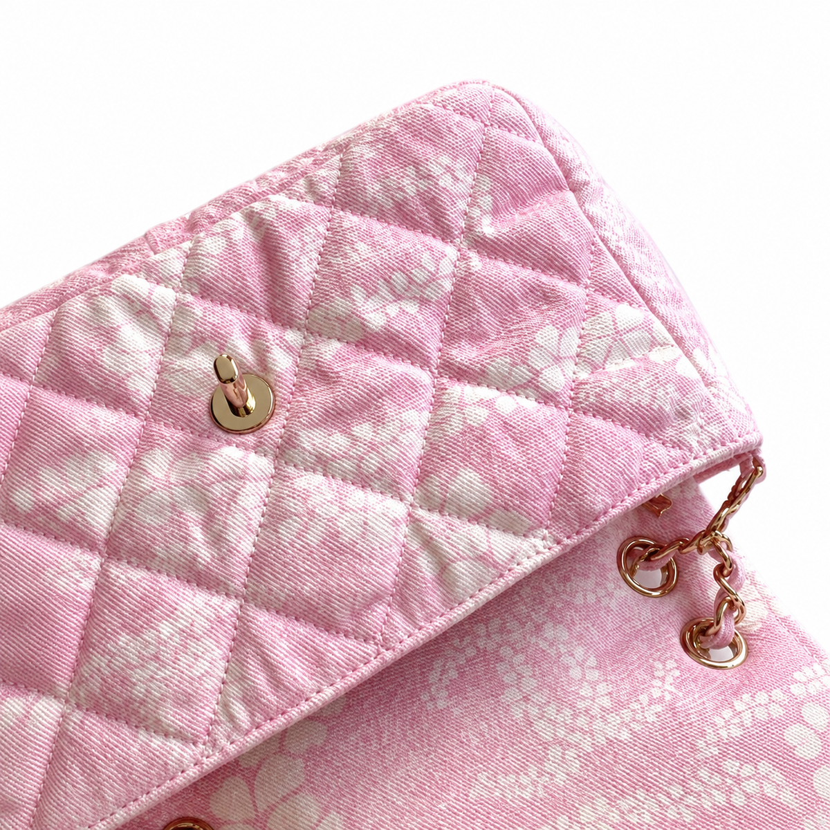 Chanel Quilted Chain Crossbody Shoulder Bag