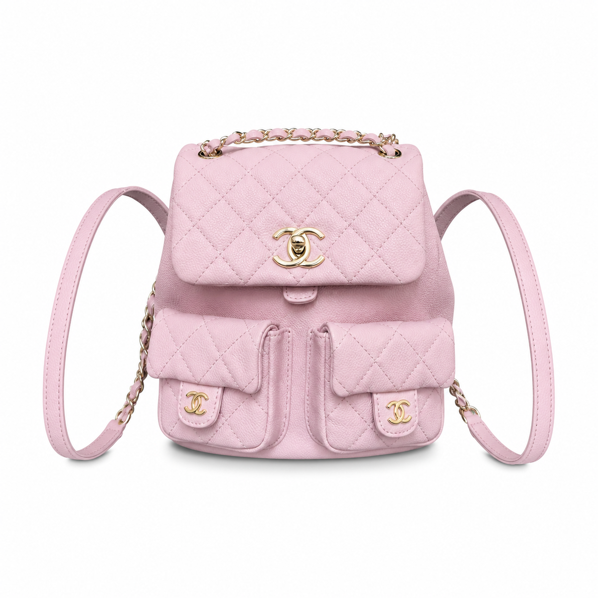 Chanel Quilted Backpack
