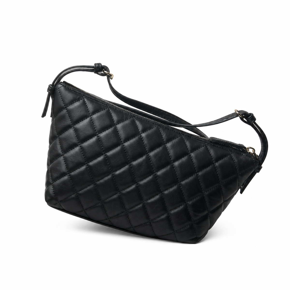 Chanel Classic Quilted Flap Handbag | CC Turn-Lock & Chain — 19cm