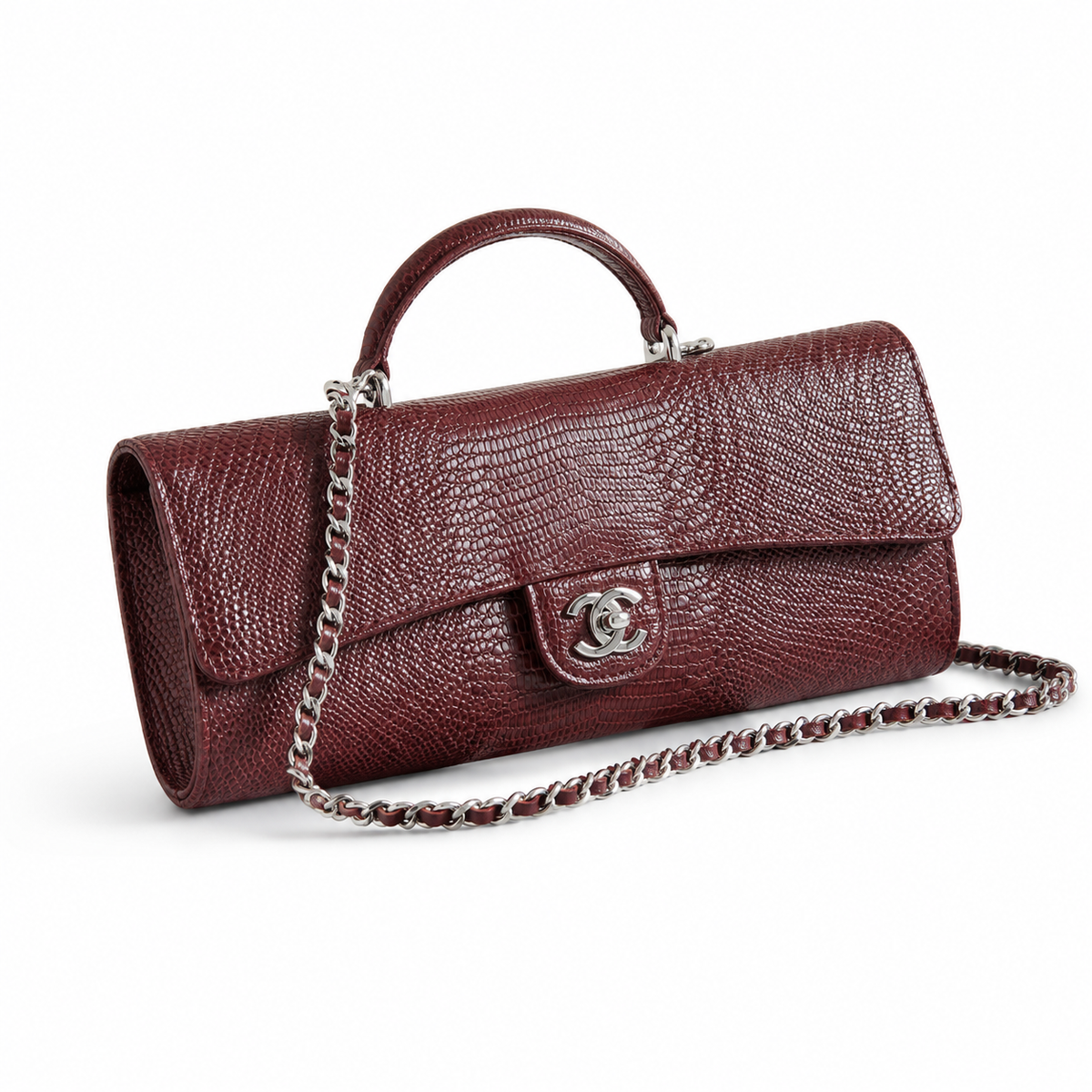 Chanel Quilted Top Handle Bag
