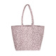Leopard Print Canvas Tote Bag